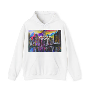 Ladies who brunch Jersey city Unisex Heavy Blend™ Hooded Sweatshirt