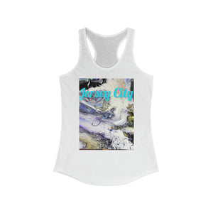 Jersey city Women's Ideal Racerback Tank