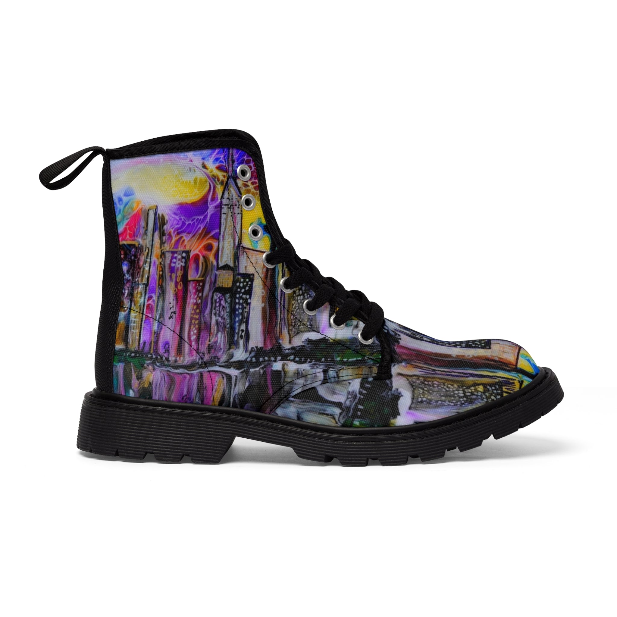 Jersey city walkers Women's Canvas Boots