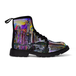 Jersey city walkers Women's Canvas Boots