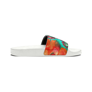 Tropical berry sandals