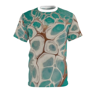 Seashell blue tee unisex