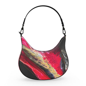 Golden Rod Curve Hobo Bag