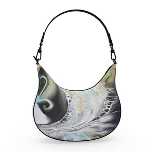 Ice Queen Curved Hobo Bag