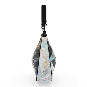 Ice Queen Curved Hobo Bag