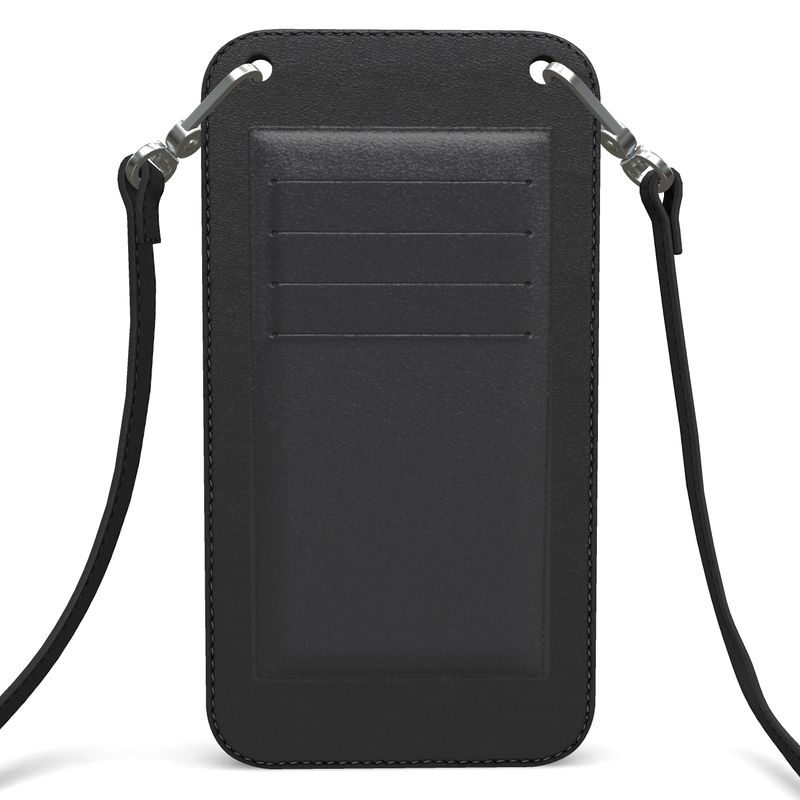 The Storm Fine Leather.Phone Case with CC sleeve